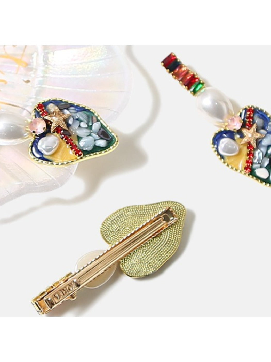 Beau - Oil Painting Hair Clip