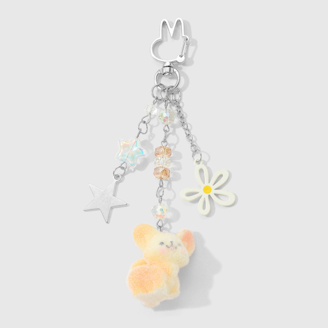 Keypus - Cartoon Star Chain Animal Keychain