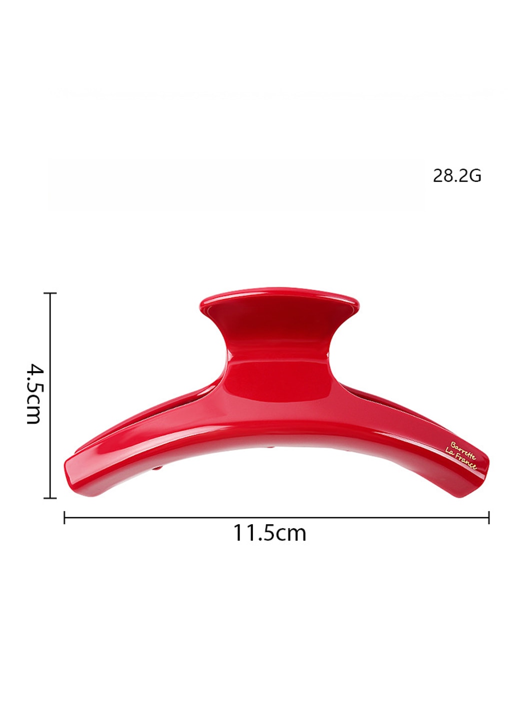 Beau - Geometric Acetate Fiber Alloy Hair Claw Clip