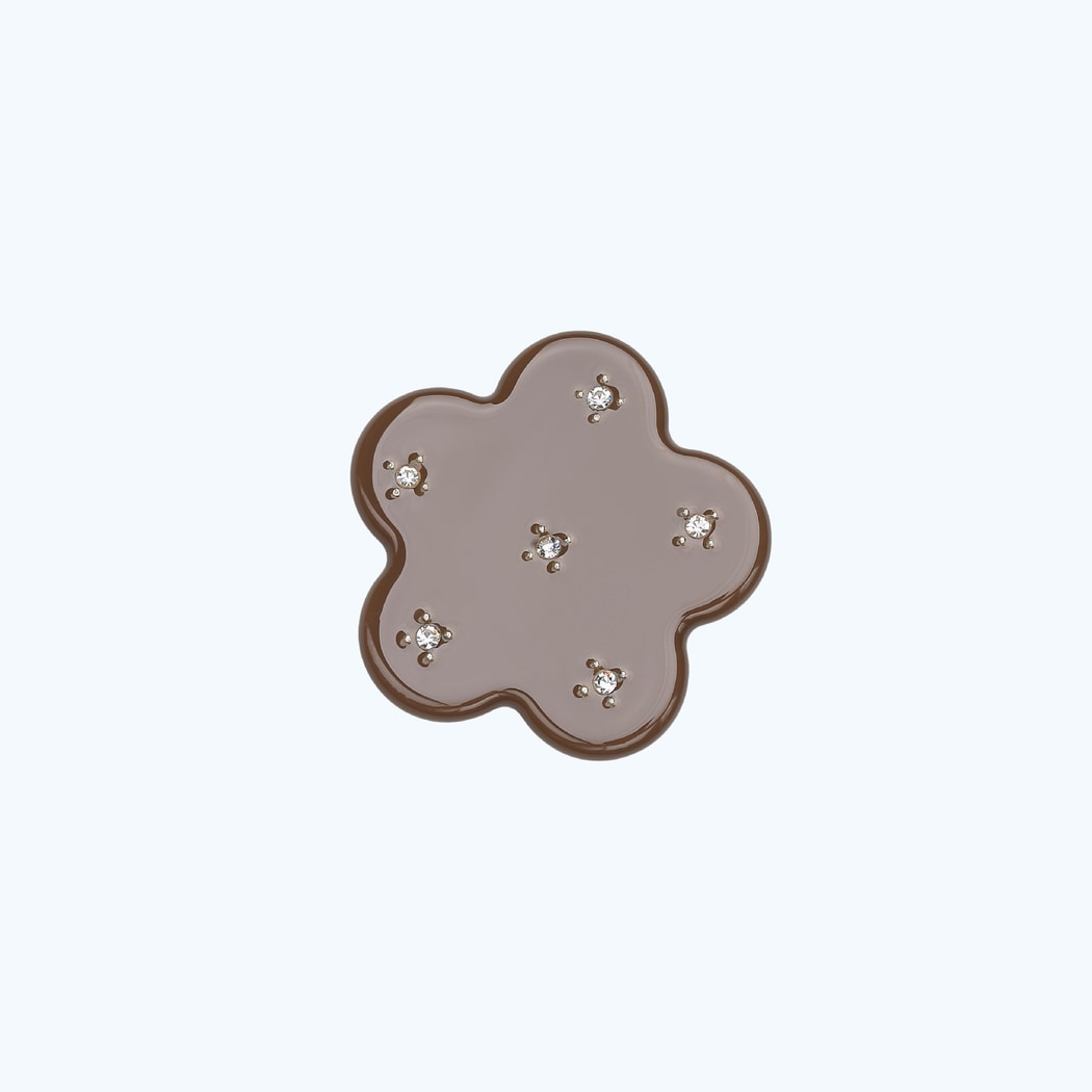 Beau - Acetate Cloud Shape Petal Hair Clip