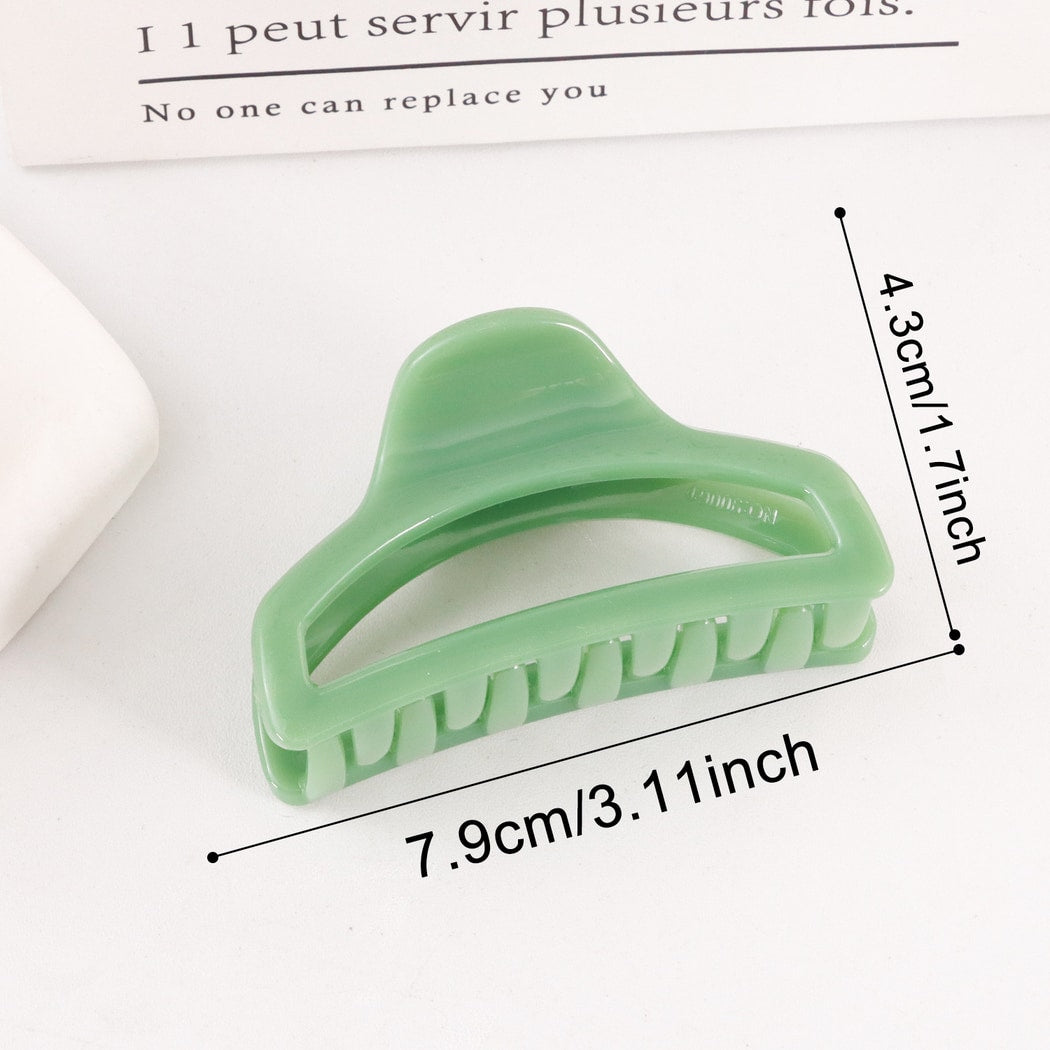 Beau - Simple Pastel Hollow Geometric Claw Clip