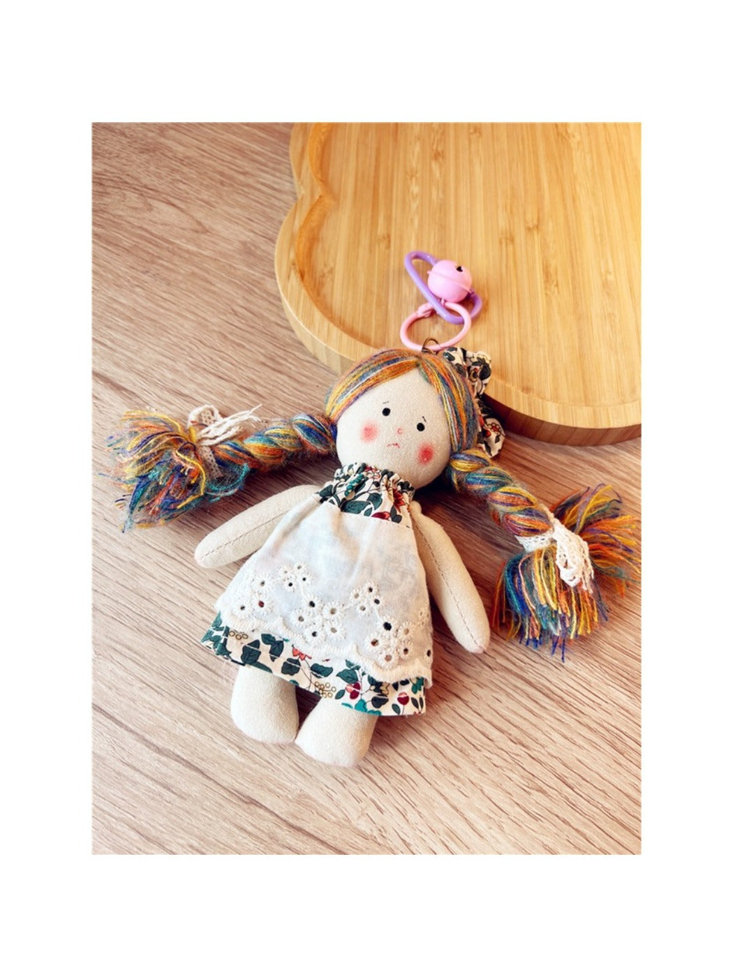 Keypus cartoon doll keychain displayed against a plain background for clear view