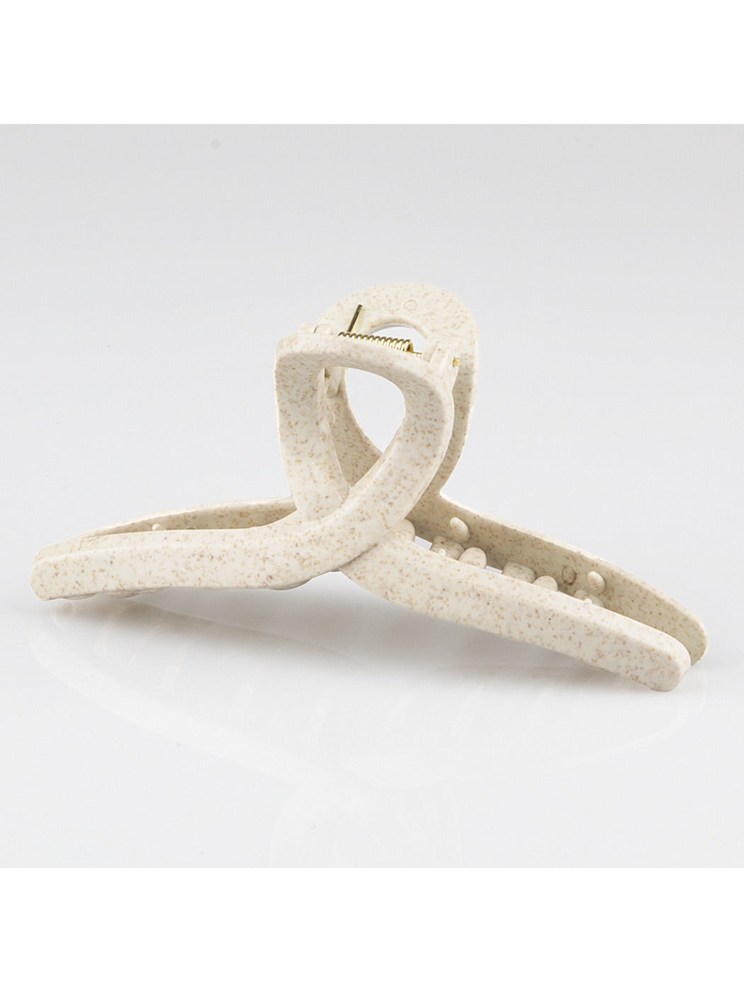 Beau - Minimalist Solid Color Crisscross Claw Clip