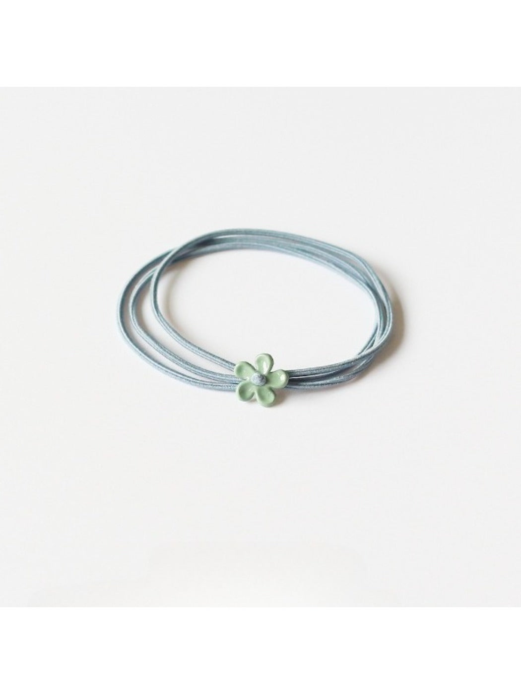 Gifty - Simple Solid Color Flower Shaped Hair Tie