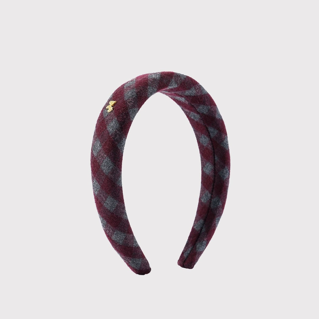 Gifty - Elegant Plaid Pattern Fashion Headband