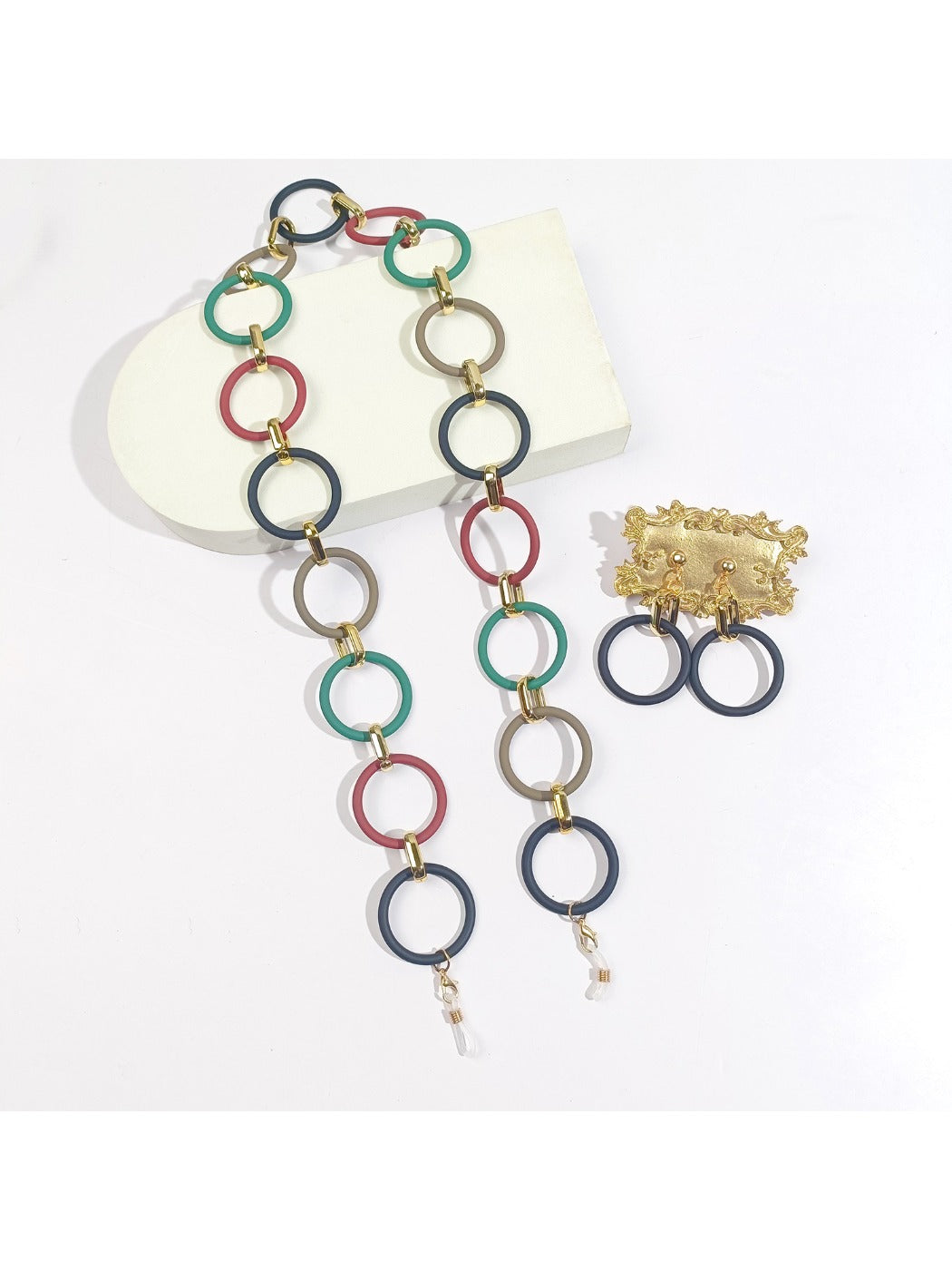 Velra - Colorful Circular Eyeglass Strap