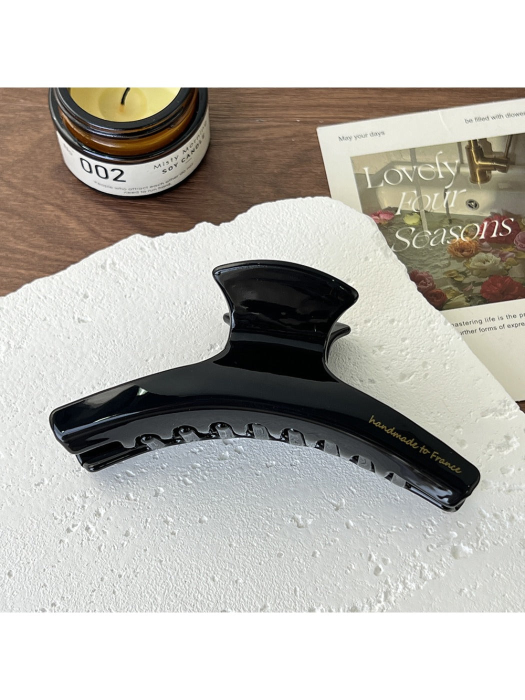 Beau - Elegant Colored Arched Claw Clip