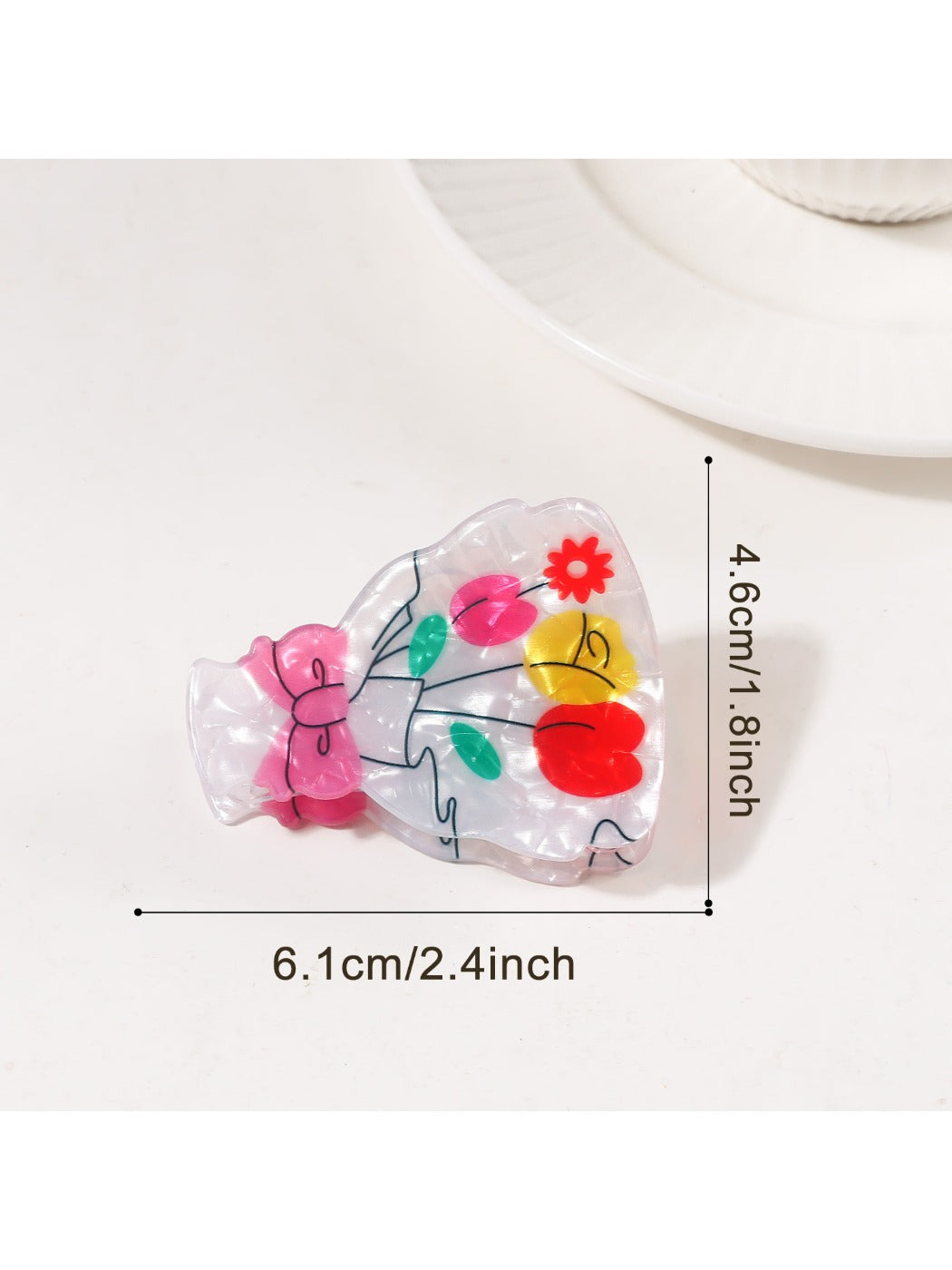Beau - Cute Bouquet Shaped Hair Claw Clip