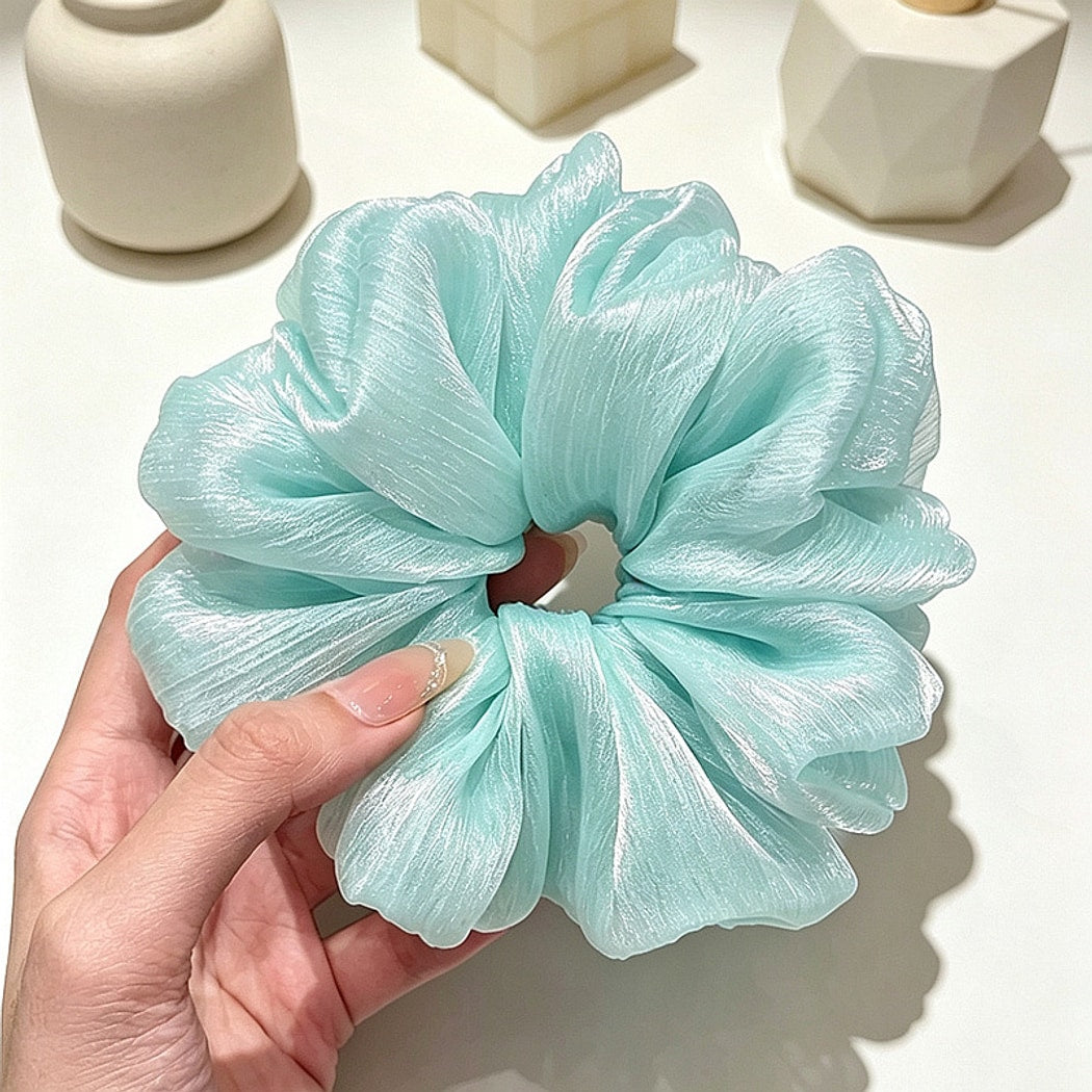 Gifty - Double Layer Polyester Round Scrunchie