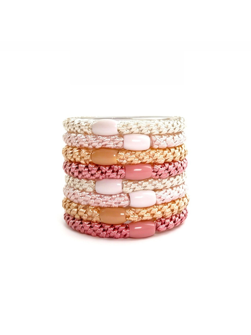 Gifty - Twill Twisted-Shaped Hair Tie Set