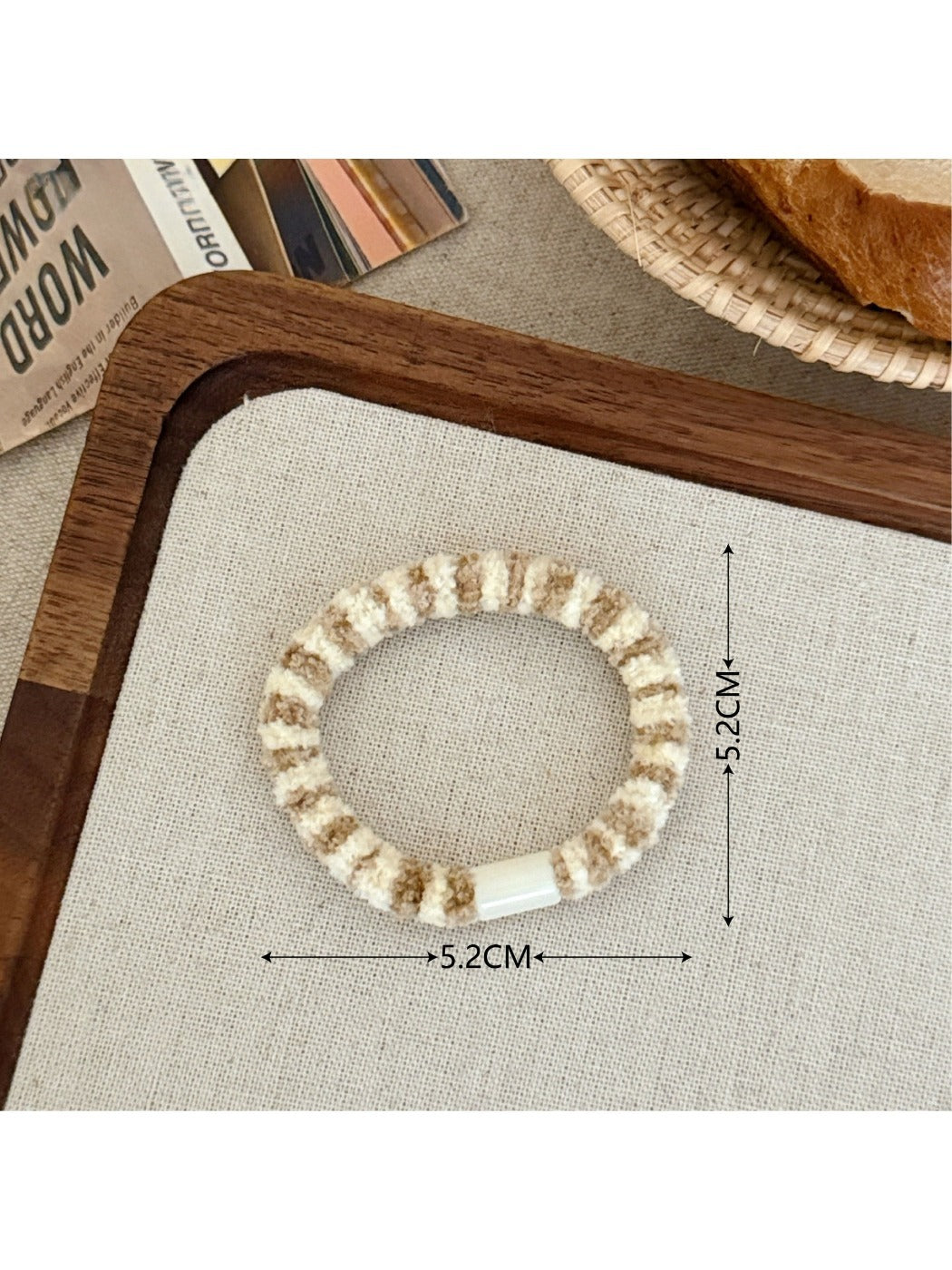 Gifty - Soft Plush Hair Tie Set