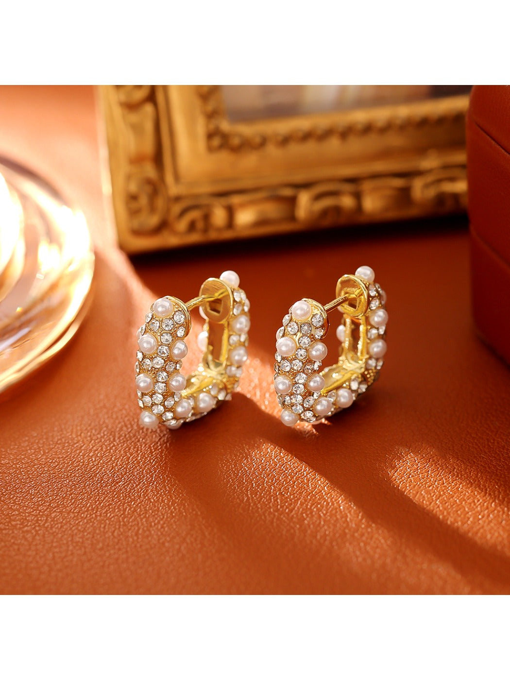 Earedge - Trendy Square Earrings Stylish