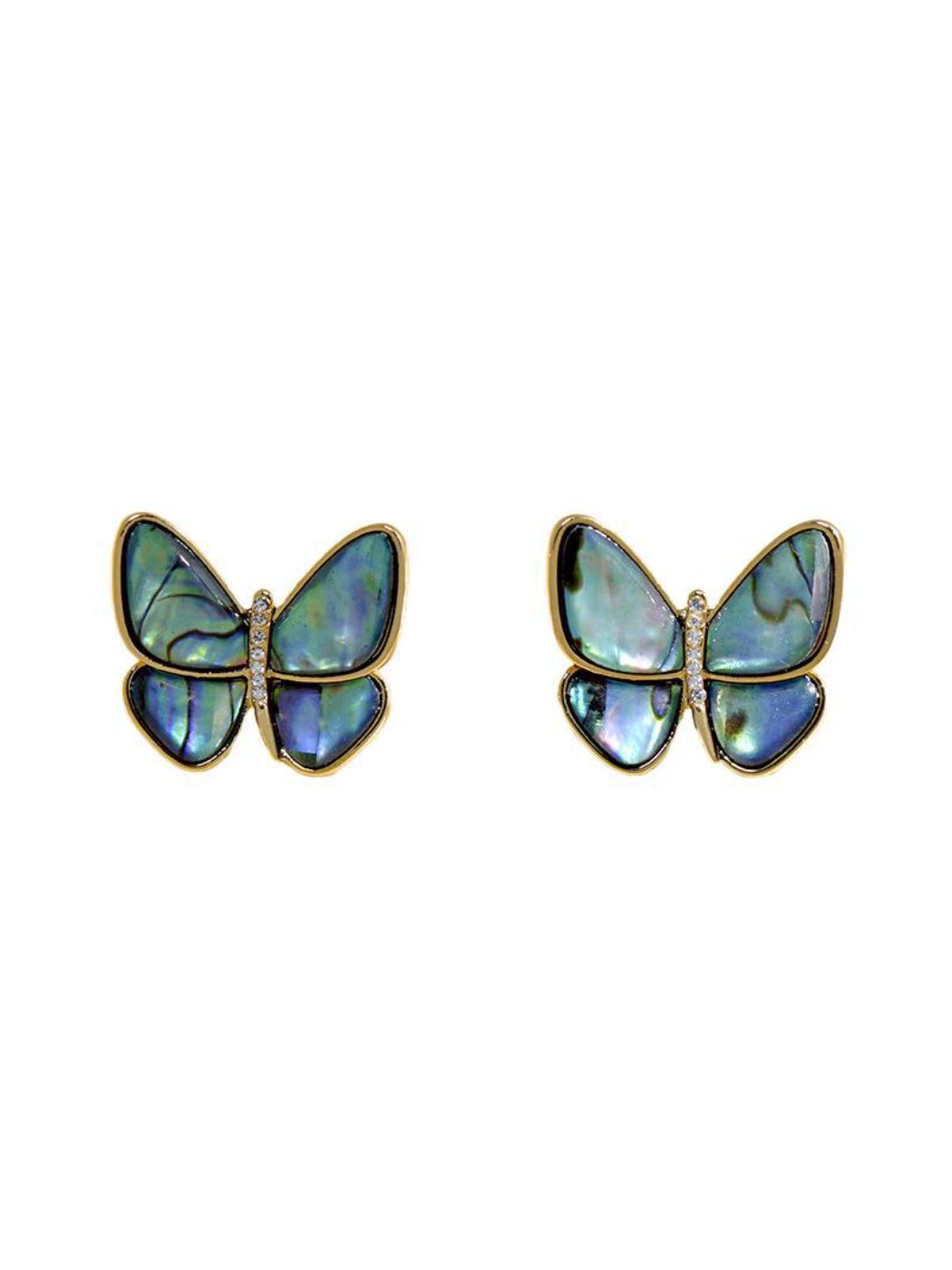 Earedge - Fashionable Butterfly-Shaped Stud Earrings