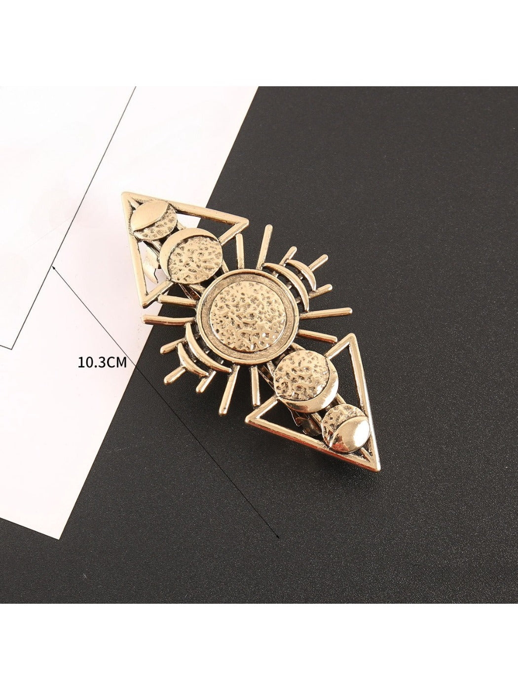 Beau - Retro Abstract Minimalist Hair Clip