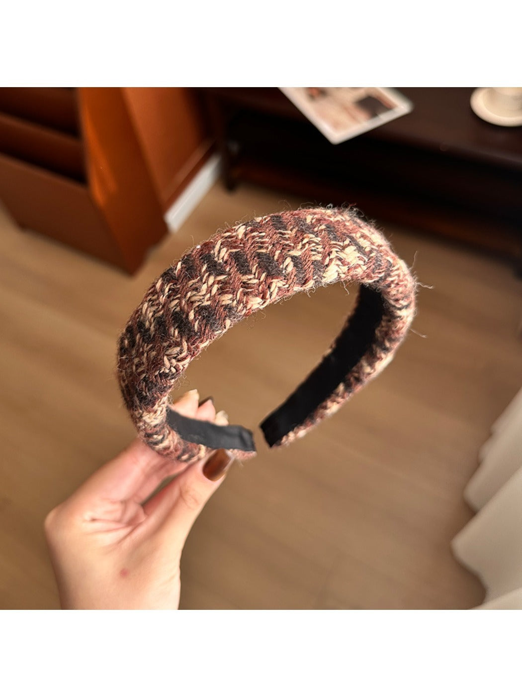 Beau - Winter Knit Headband Textured Color Block