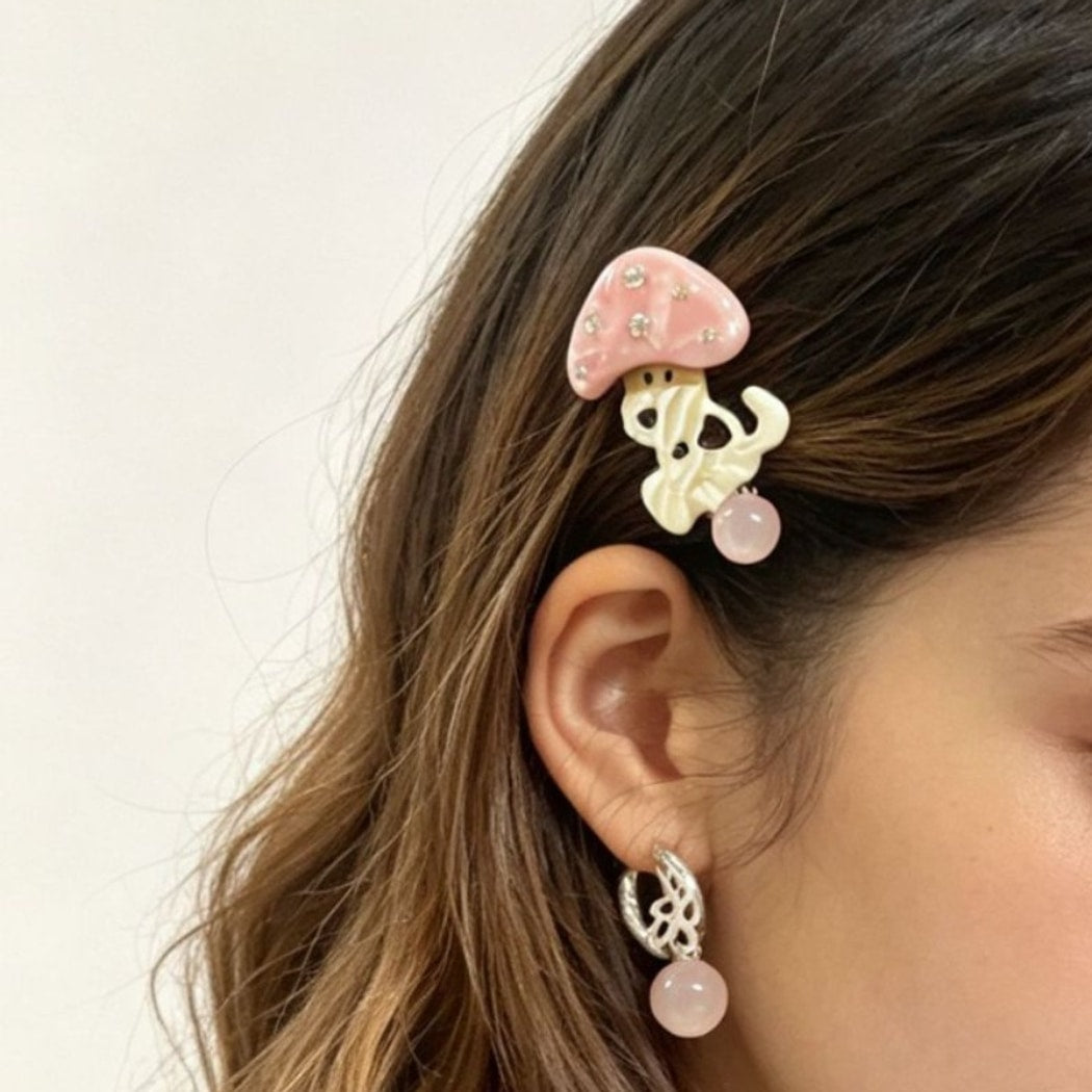 Beau - Creative Mushroom and Dog Hair Clip