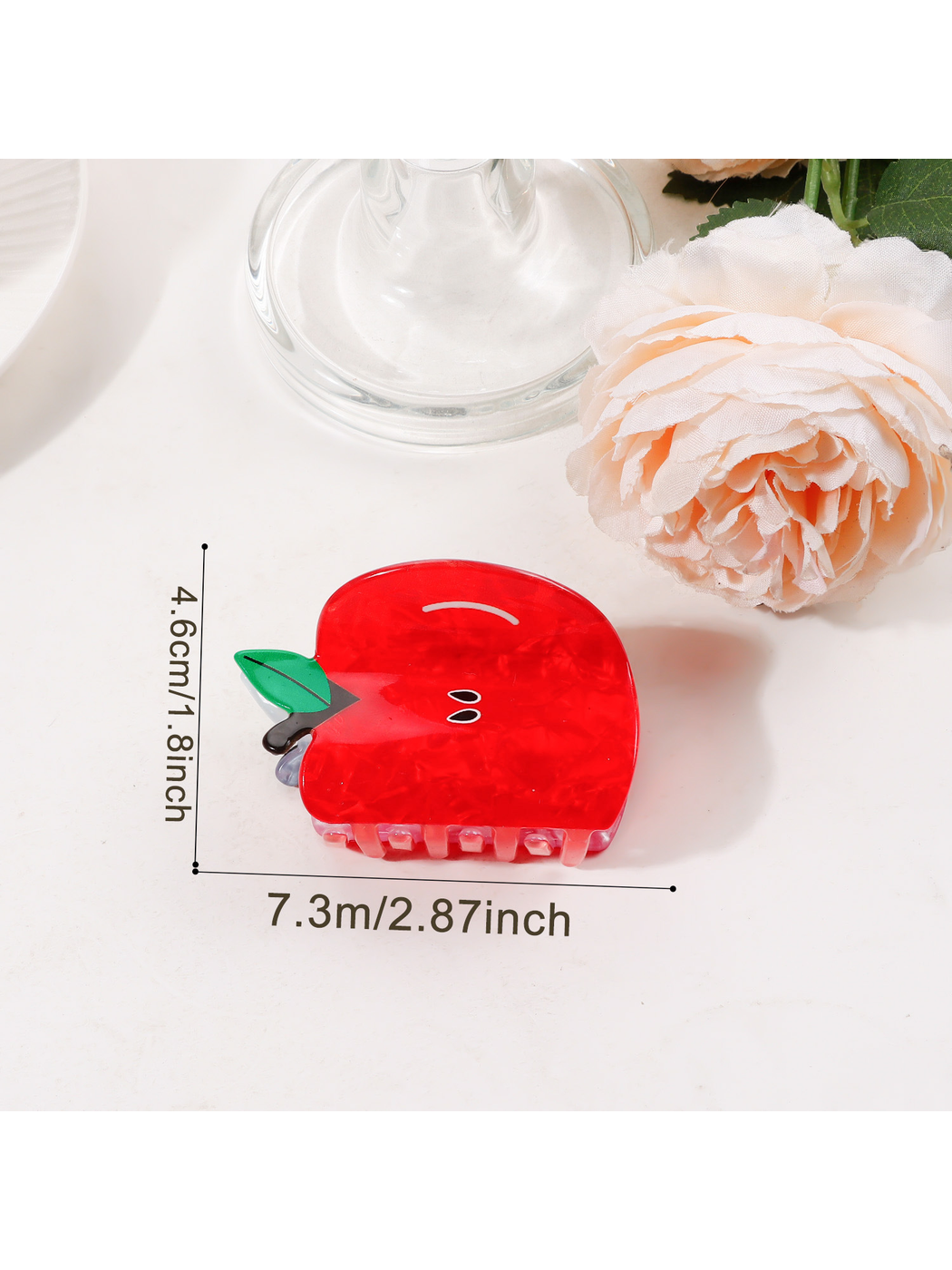 Beau - Glossy Fruit Shape Sweet Style Claw Clip