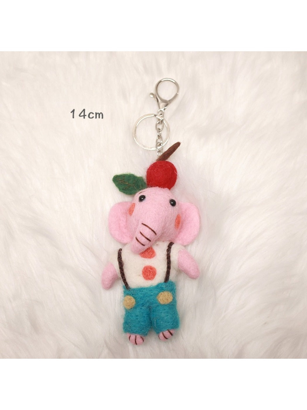 Feltery - Cute 3D Rabbit Doll Keychain Bag Charm