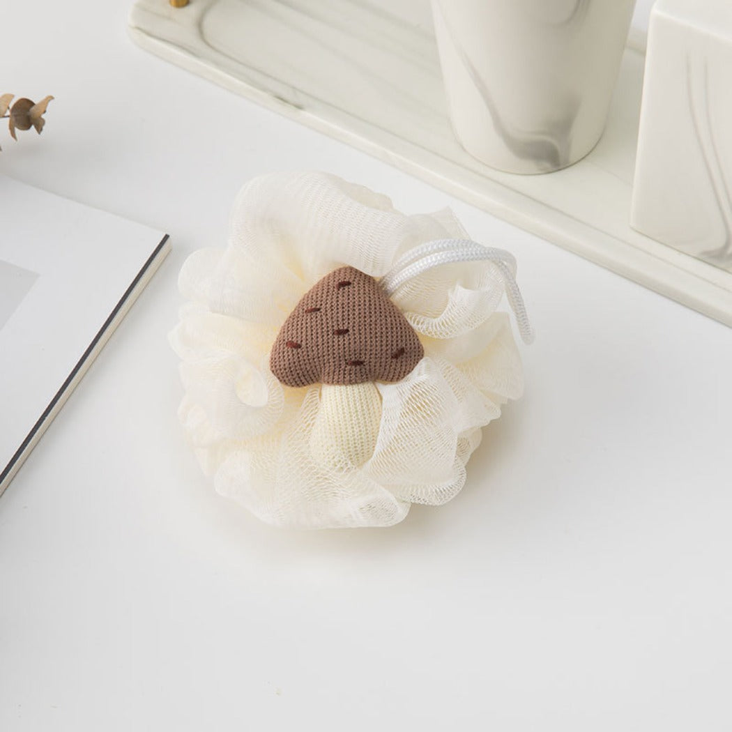 PAPO – Mushroom Mesh Bath Pouf
