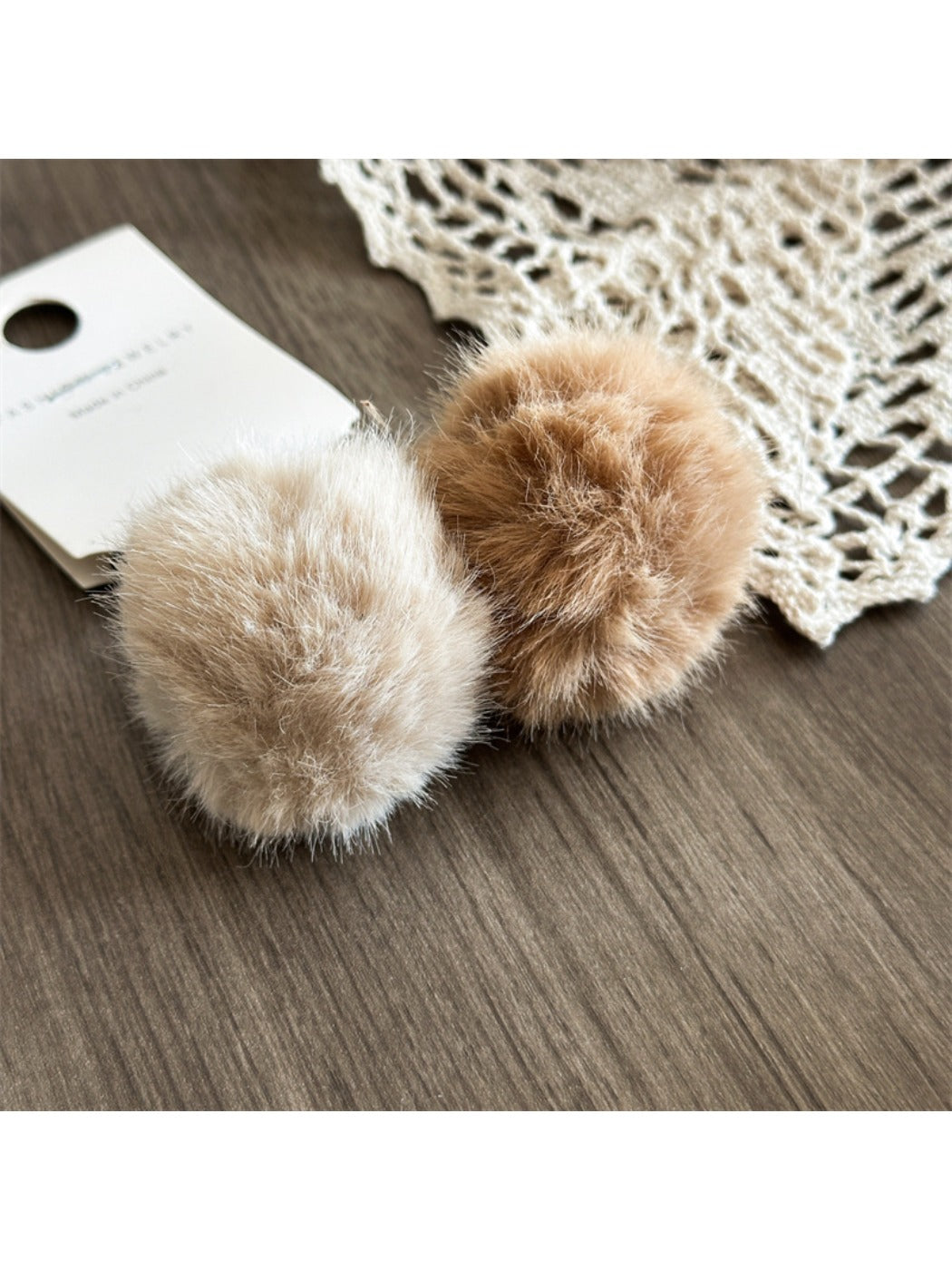 Gifty - Candy Colored Pom-pom Hair Ties