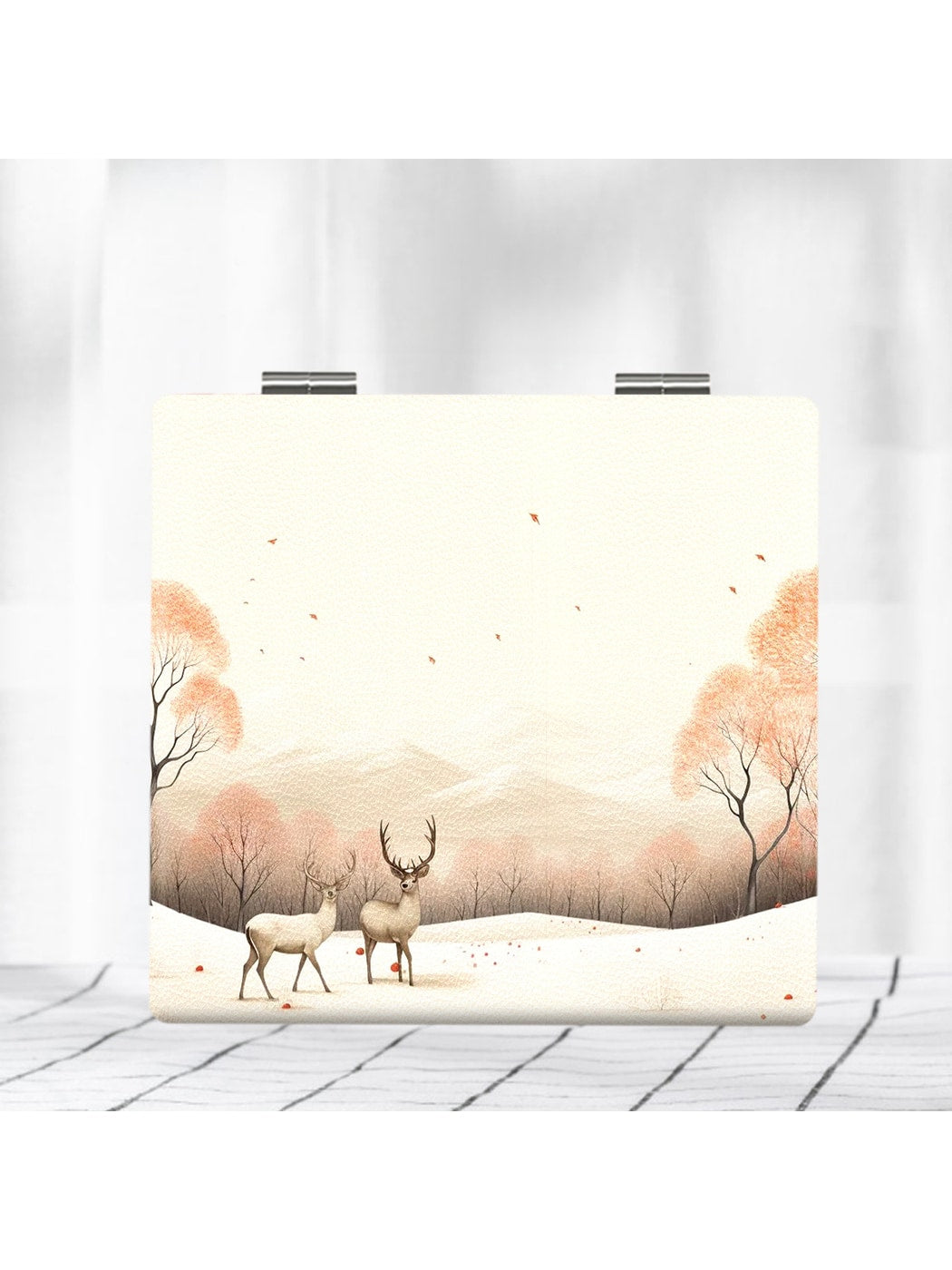 Mirroray - Oil Painting Landscape Foldable Makeup Mirror