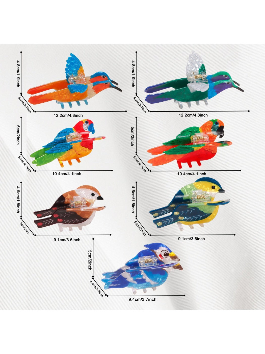 Beau - Cute Animal Bird Hair Clips