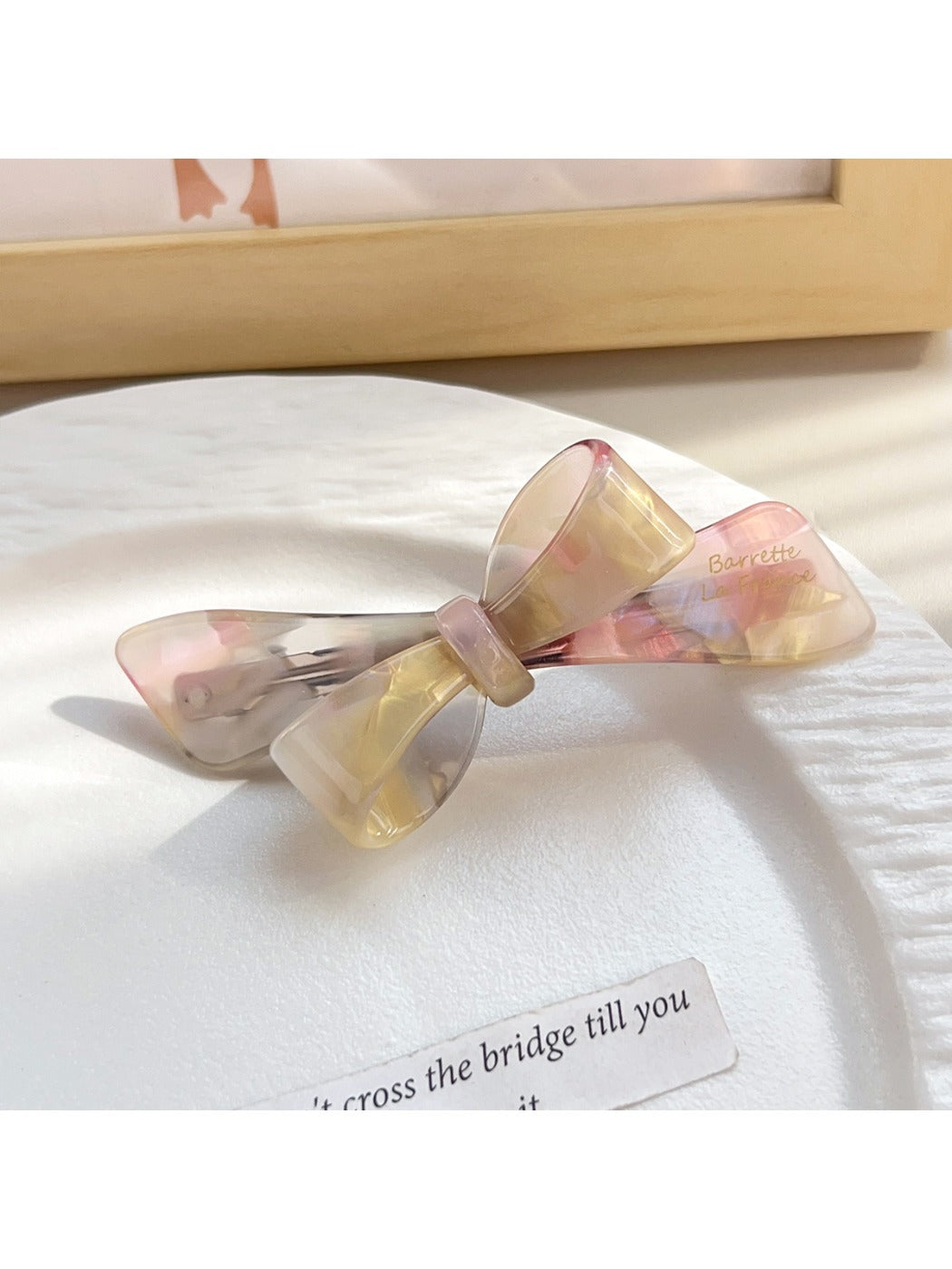 Beau - Adorable Asymmetrical Bow Hair Clips