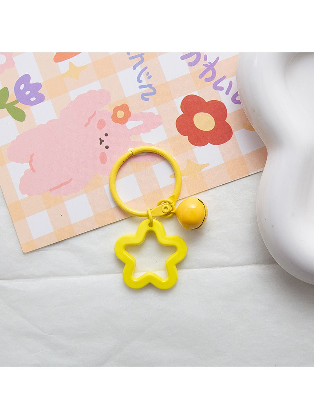 Keypus - Fresh Colorful Star-Shaped Keychain