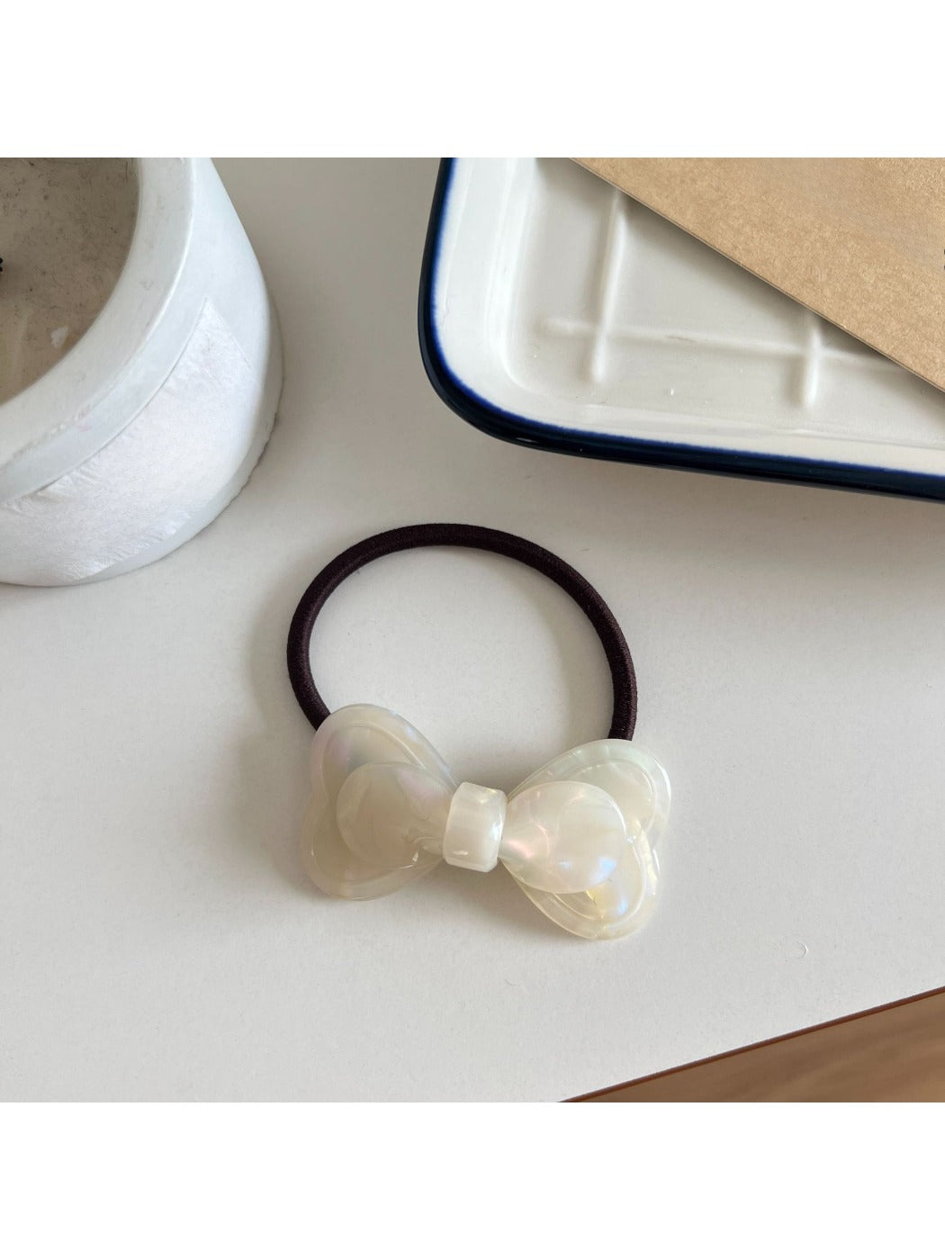 Gifty - Stylish Acetate Bow Hair Tie