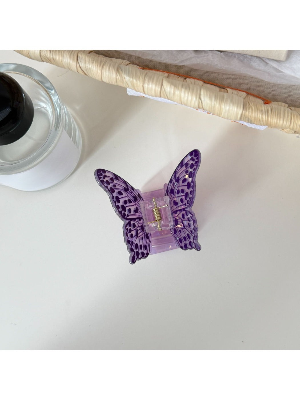 Beau - Butterfly Shape Patterned Hair Claw Clip