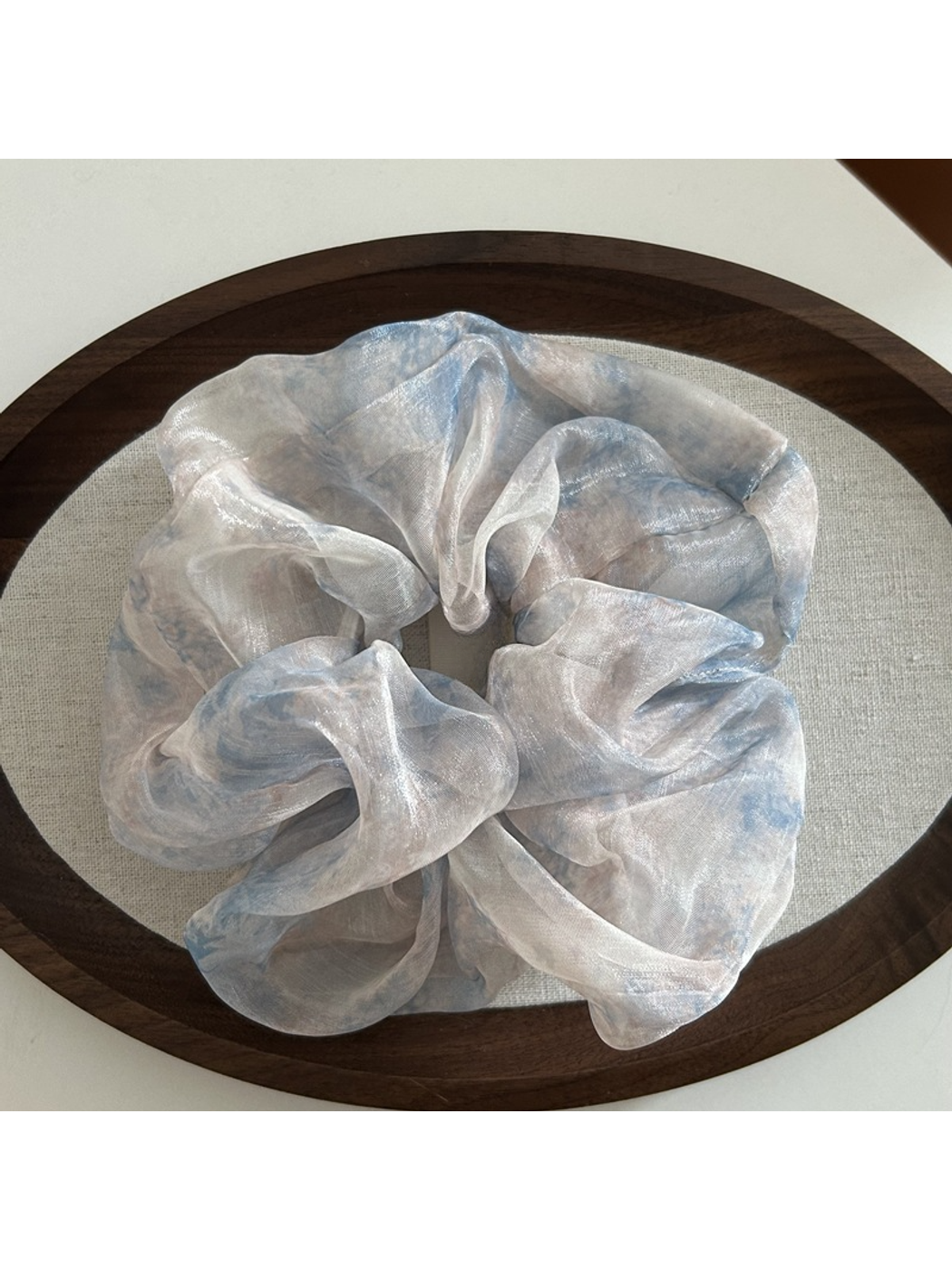 Gifty - Elegant Large Mesh Style Hair Scrunchie