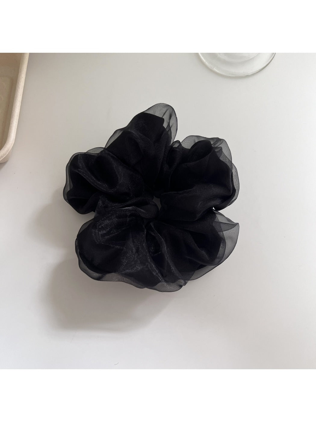 Gifty - Double Layer Mesh Scrunchie Hair Tie