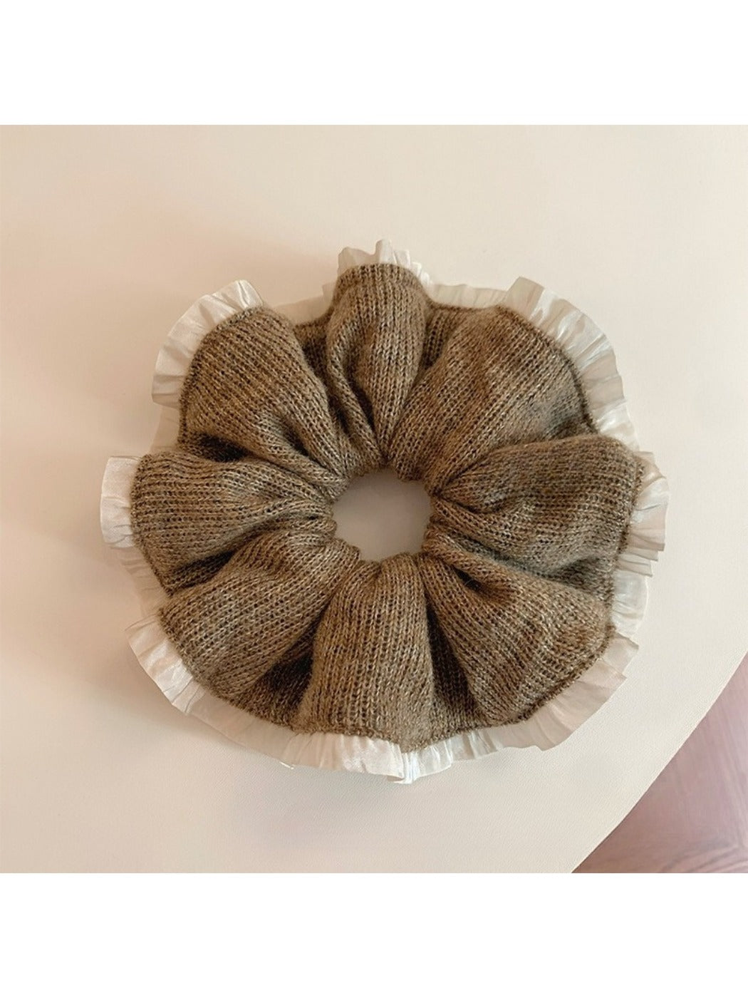 Gifty - Chunky Scrunchies Knit Hair Ties