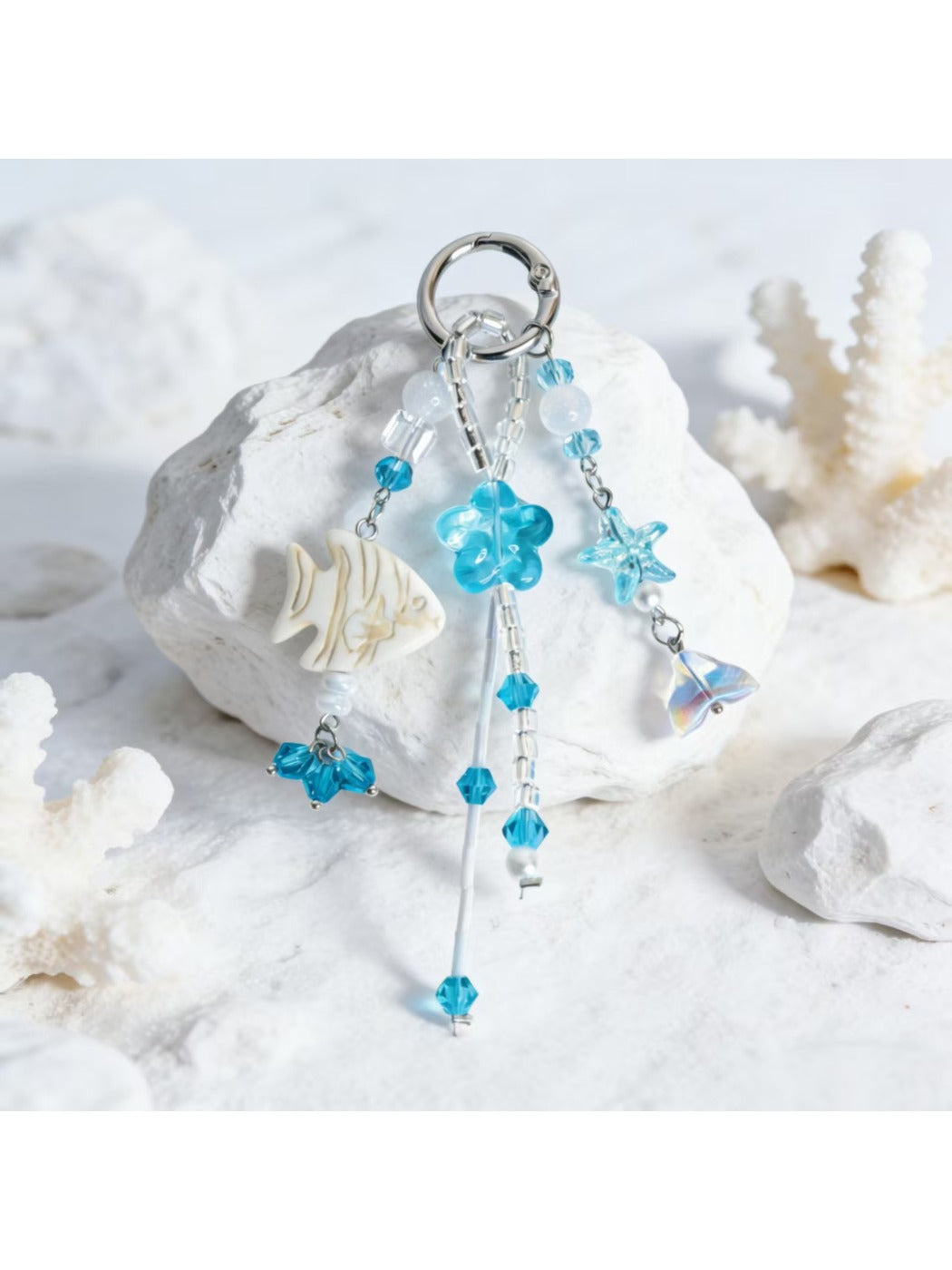 Keypus - Exquisite Ocean Themed Charm Keychain