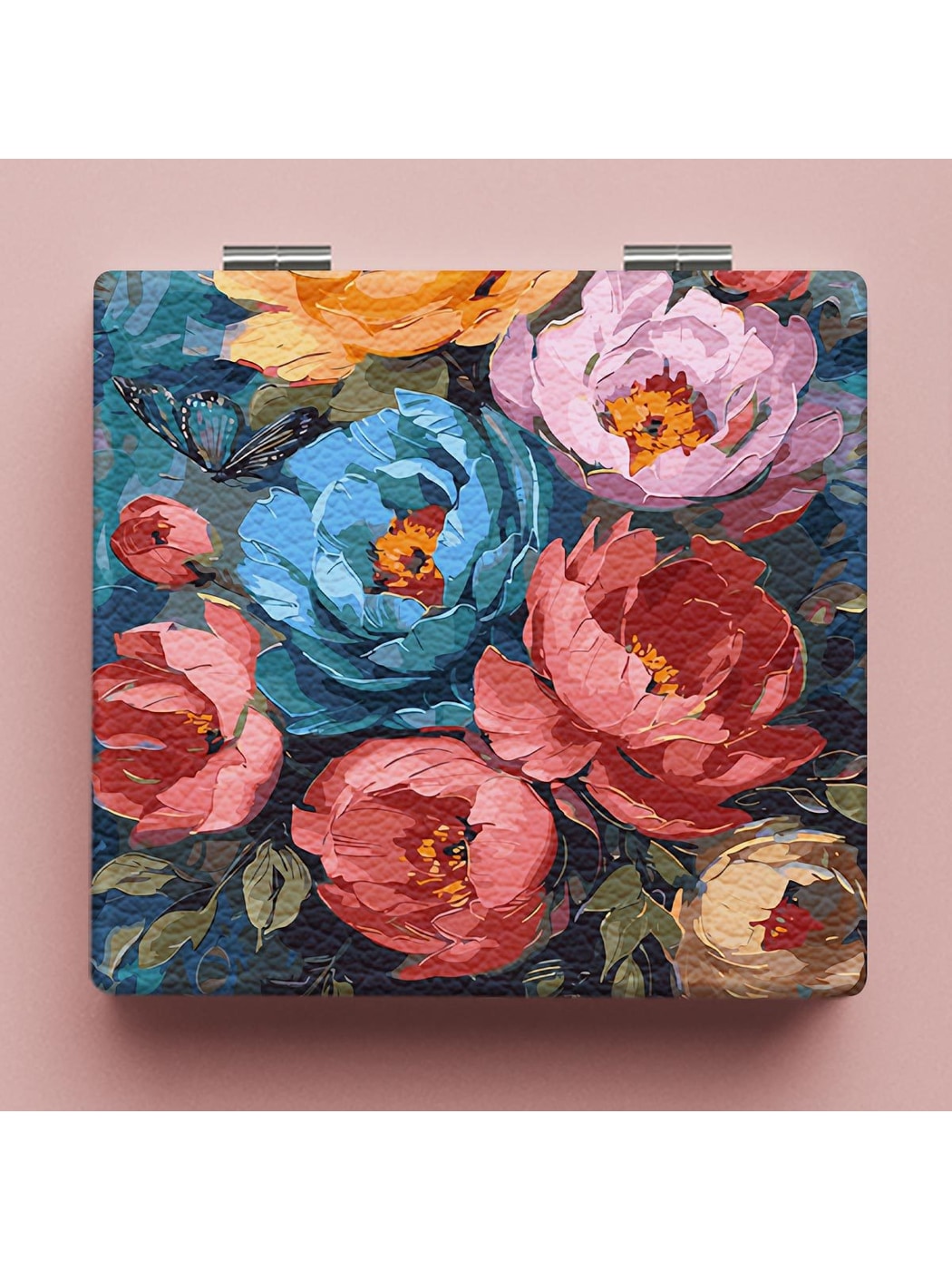 Mirroray - Floral Butterfly Foldable Compact Mirror