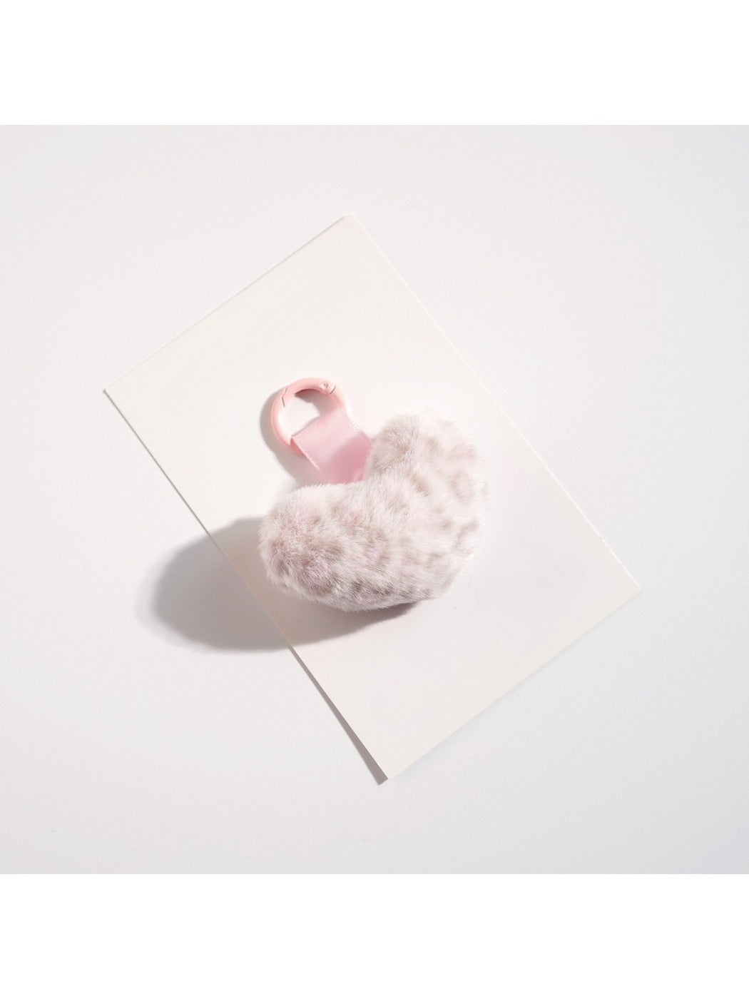 Keypus - Light Colored Leopard Print Keychain