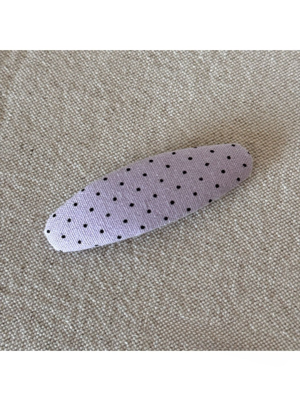 Beau - Oval Polka Dot Hair Clip