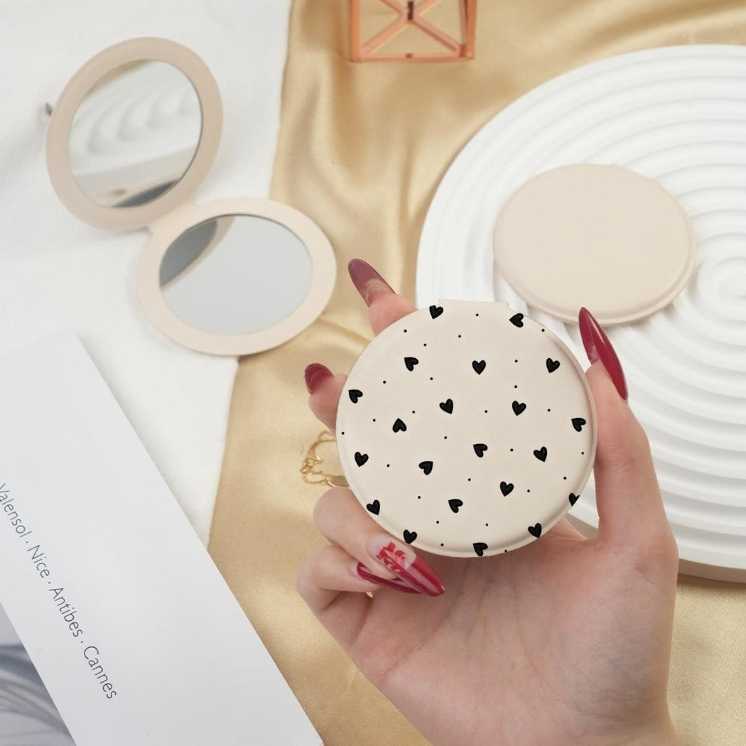 Mirroray - Portable Round Foldable Makeup Mirror