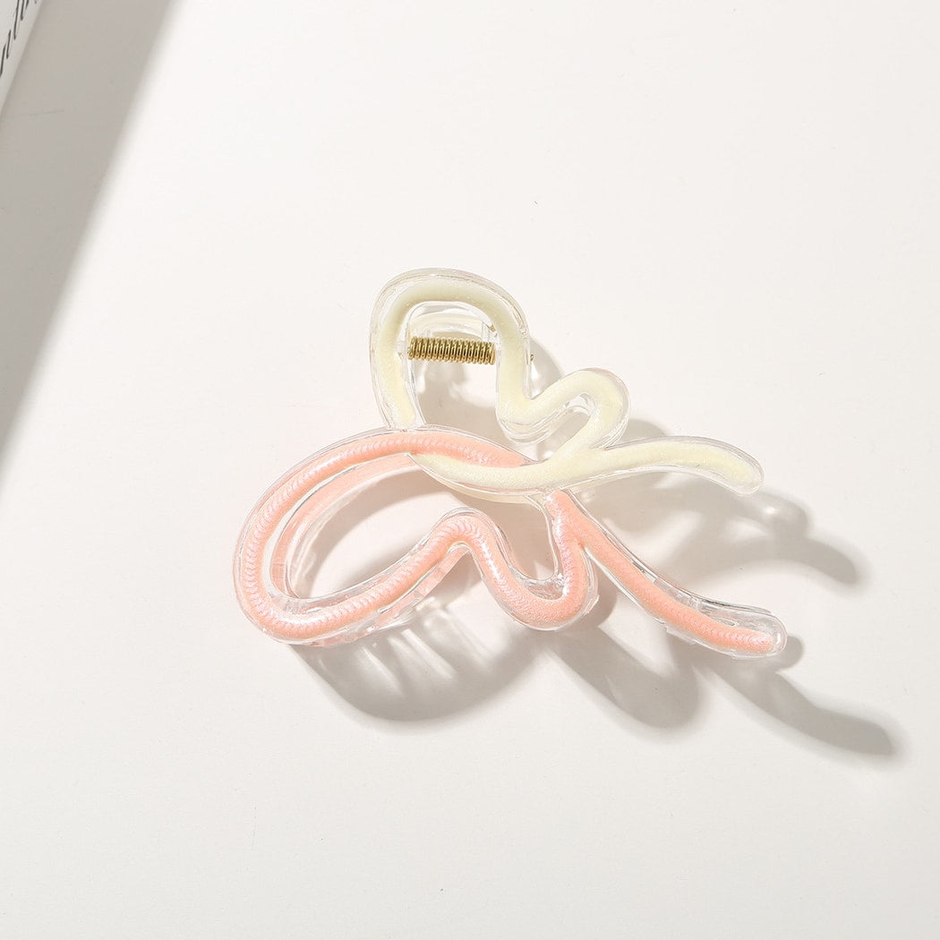 Beau - Sweet Butterfly Gradient Finish Hair Claw Clip