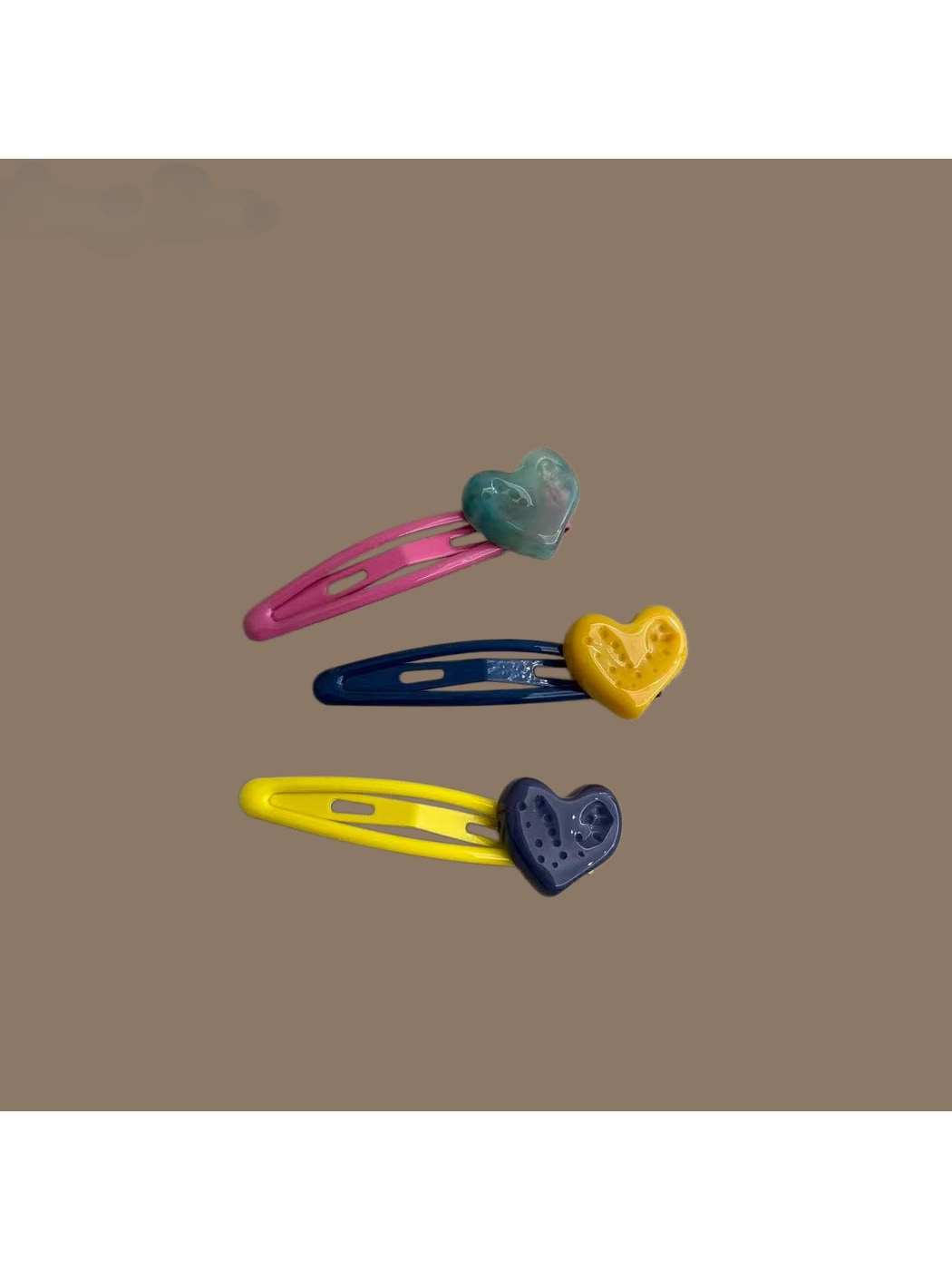 Beau - Sweet Heart Shape Side Hair Clip