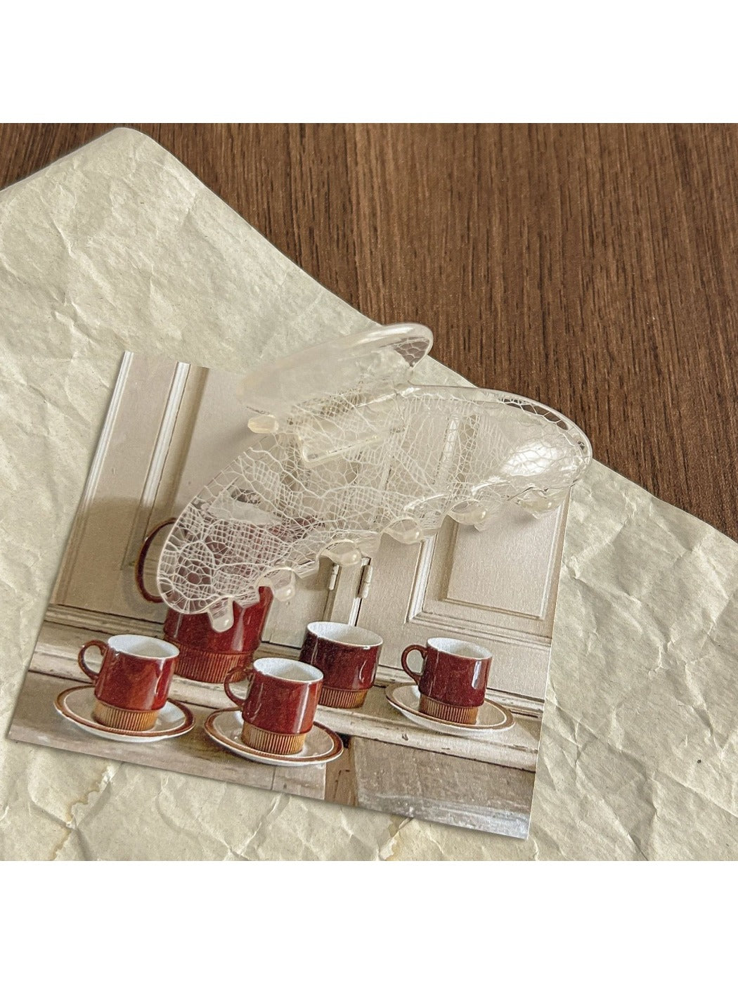 Beau - Mesh Style Claw Clip
