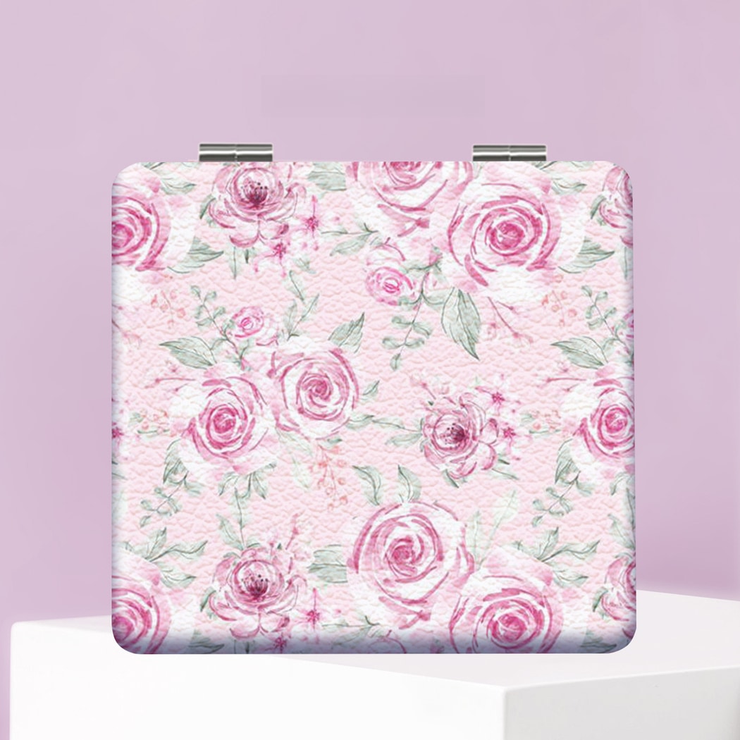 Mirroray - Watercolor Print Folding Makeup Mirror