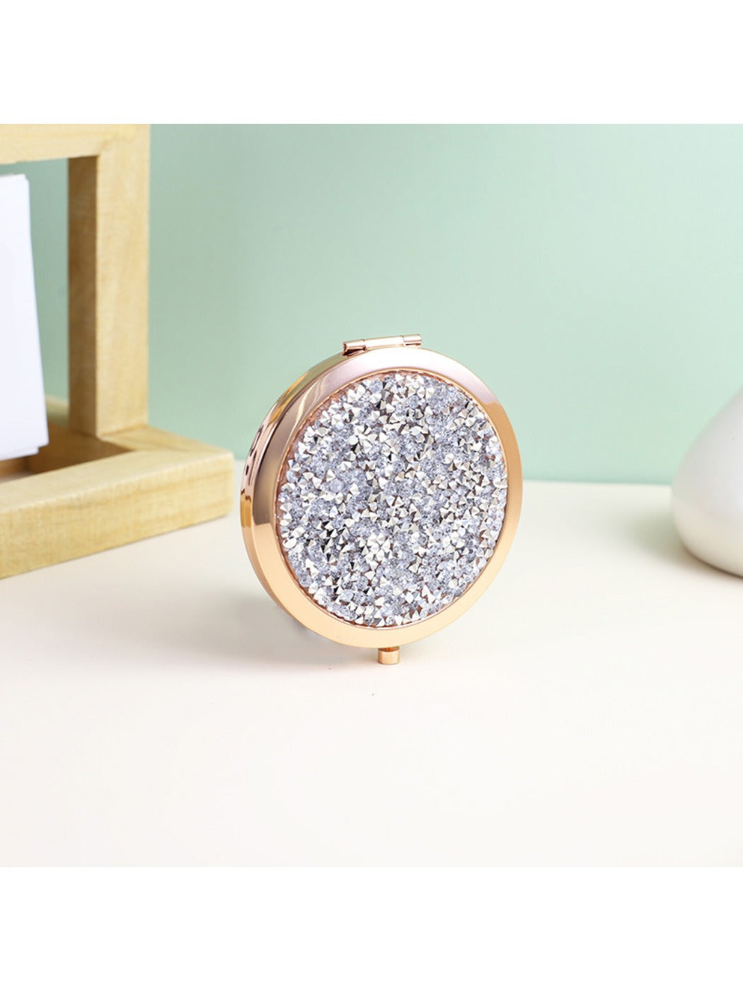 Mirroray - Sparkling Round Makeup Mirror