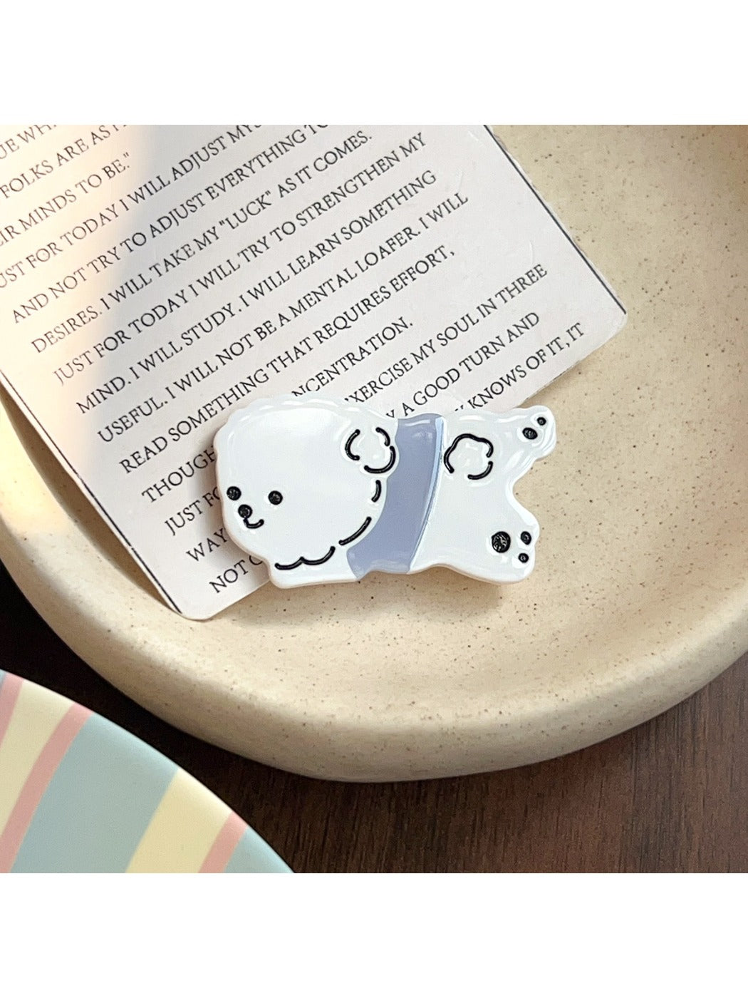 Beau - Cute Cartoon Dog Hair Clips