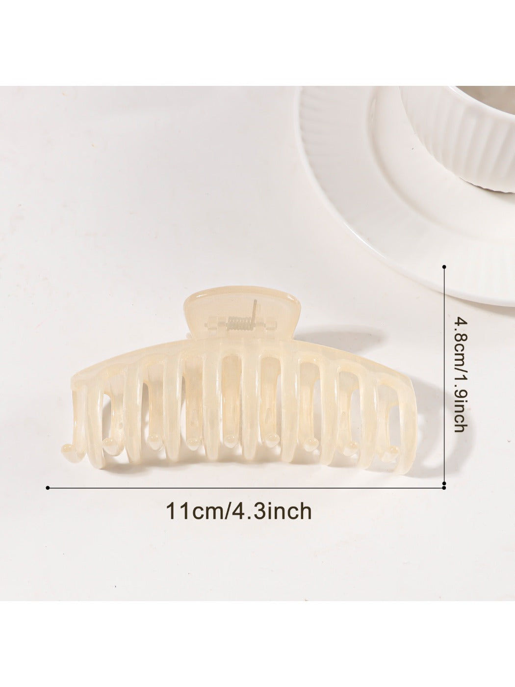Beau - Jelly Color Claw Clip