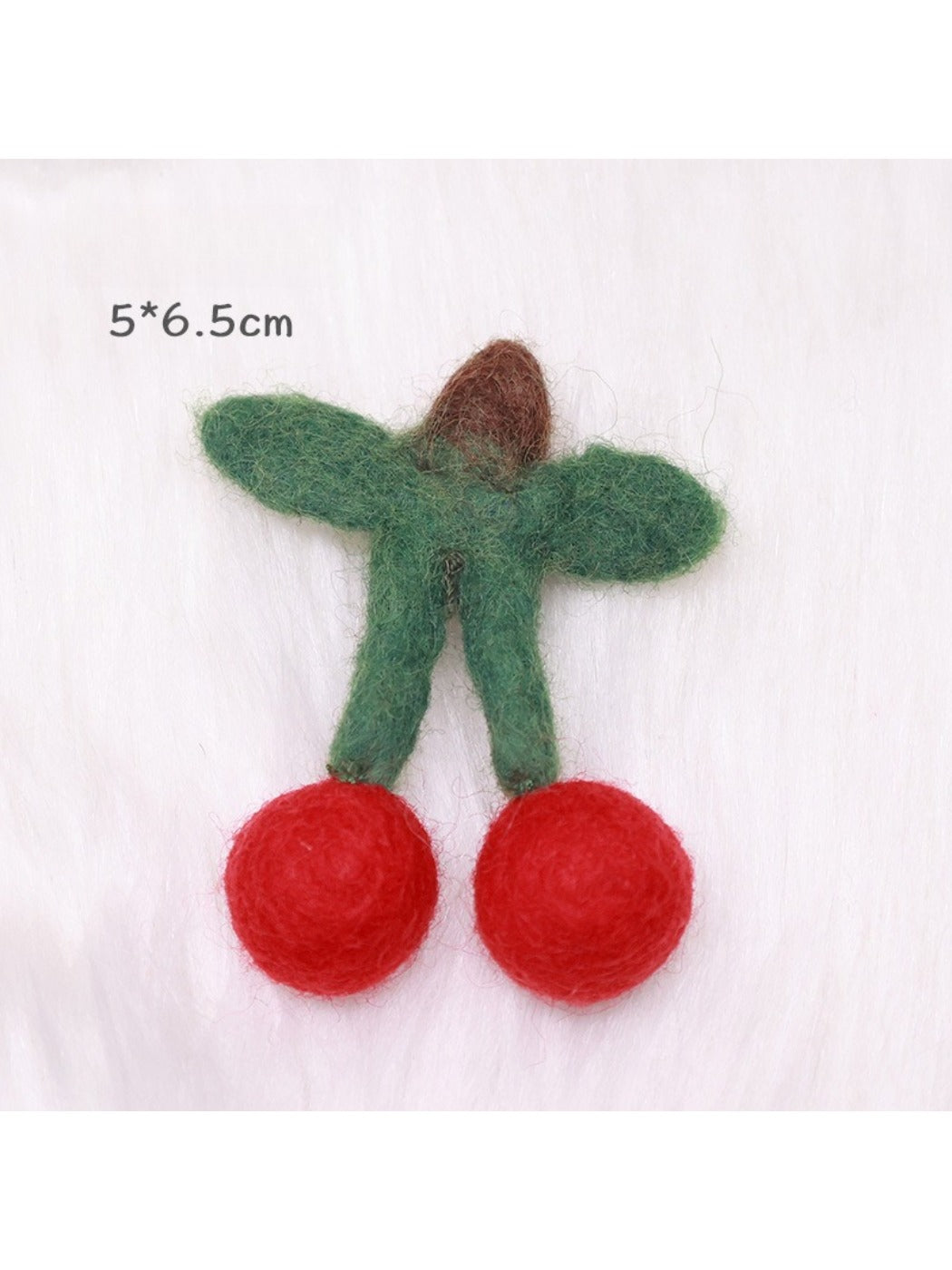 Feltery - Cute Fruit Felt Brooch 3D Cartoon