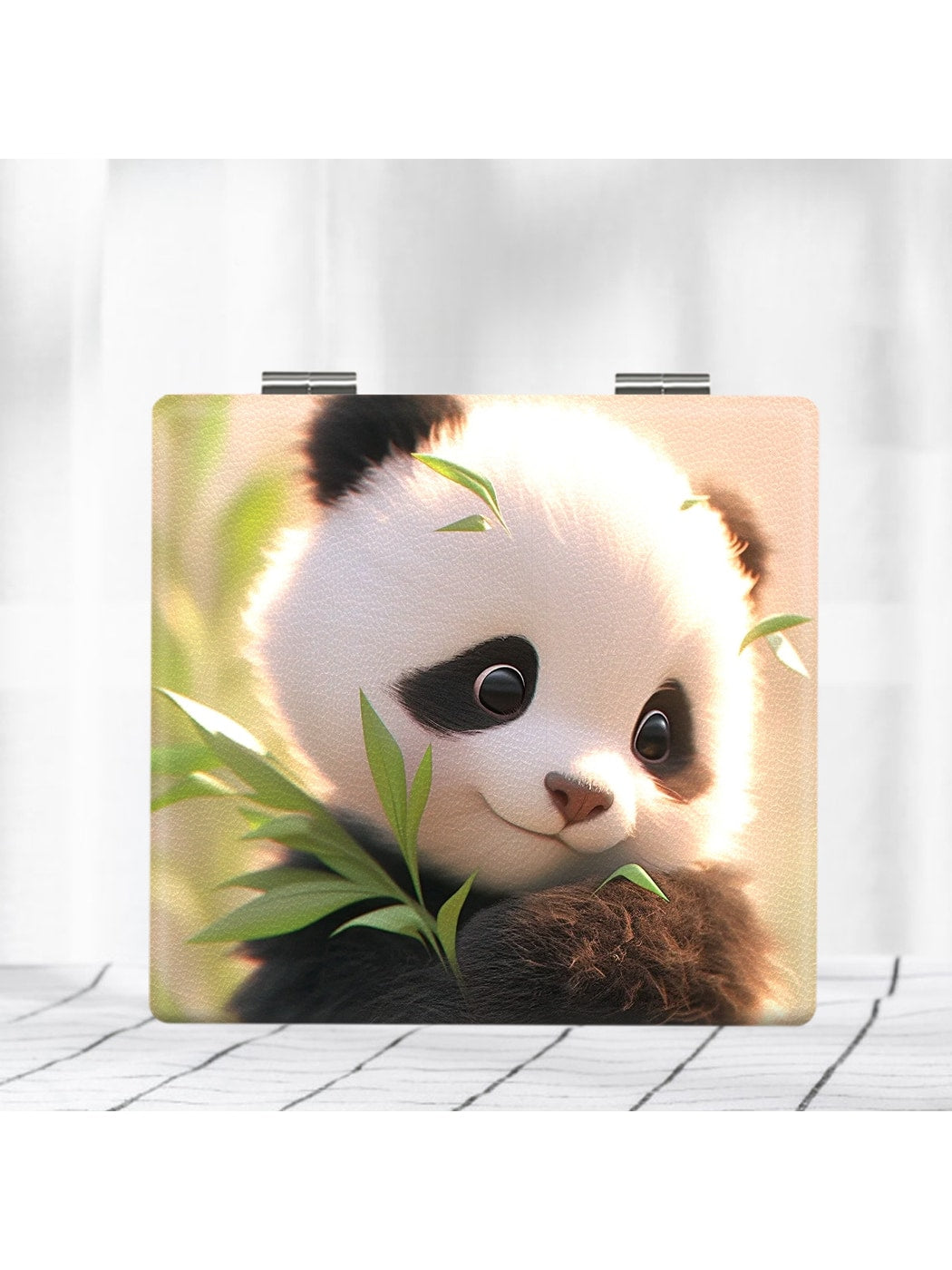 Mirroray - Cute Panda Portable Folding Makeup Mirror