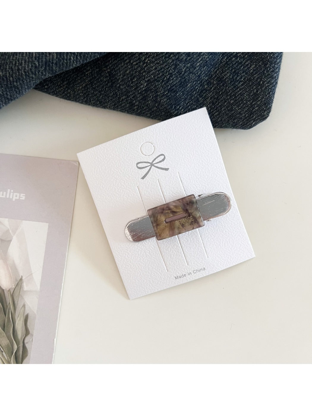 Beau - Minimalist Chic Square Hair Clip