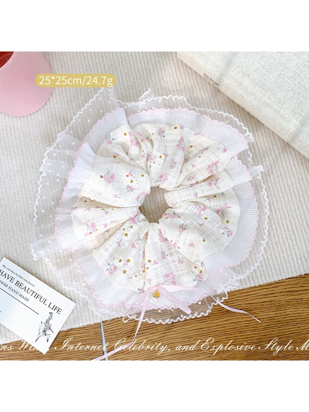 Gifty - Lovely Floral Lace Hair Circle