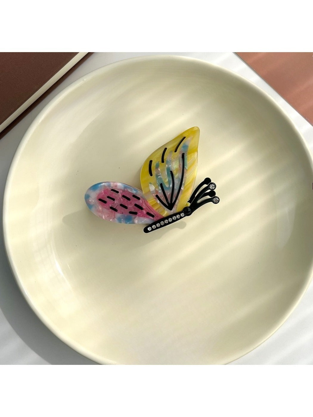 Beau - Polka Dot 3D Butterfly Hair Clip